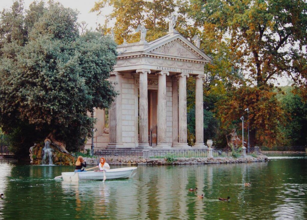 Villa Borghese outside