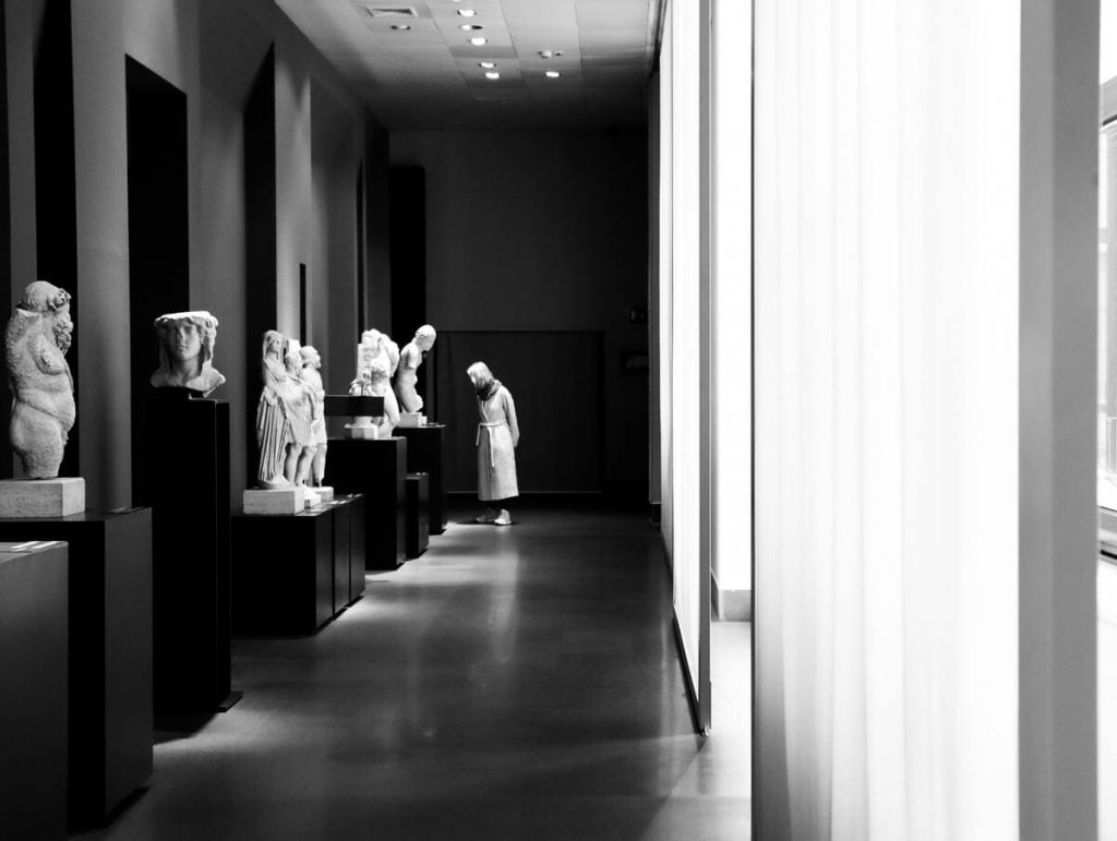 Sculptures at Museo Nazionale Romano