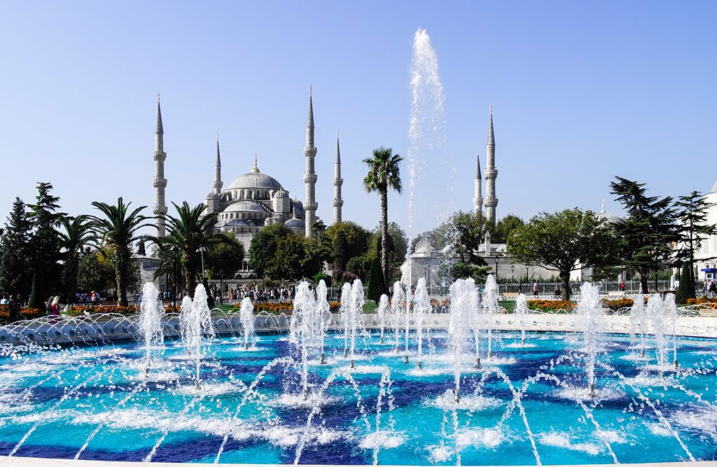 Blue Mosque Fountain