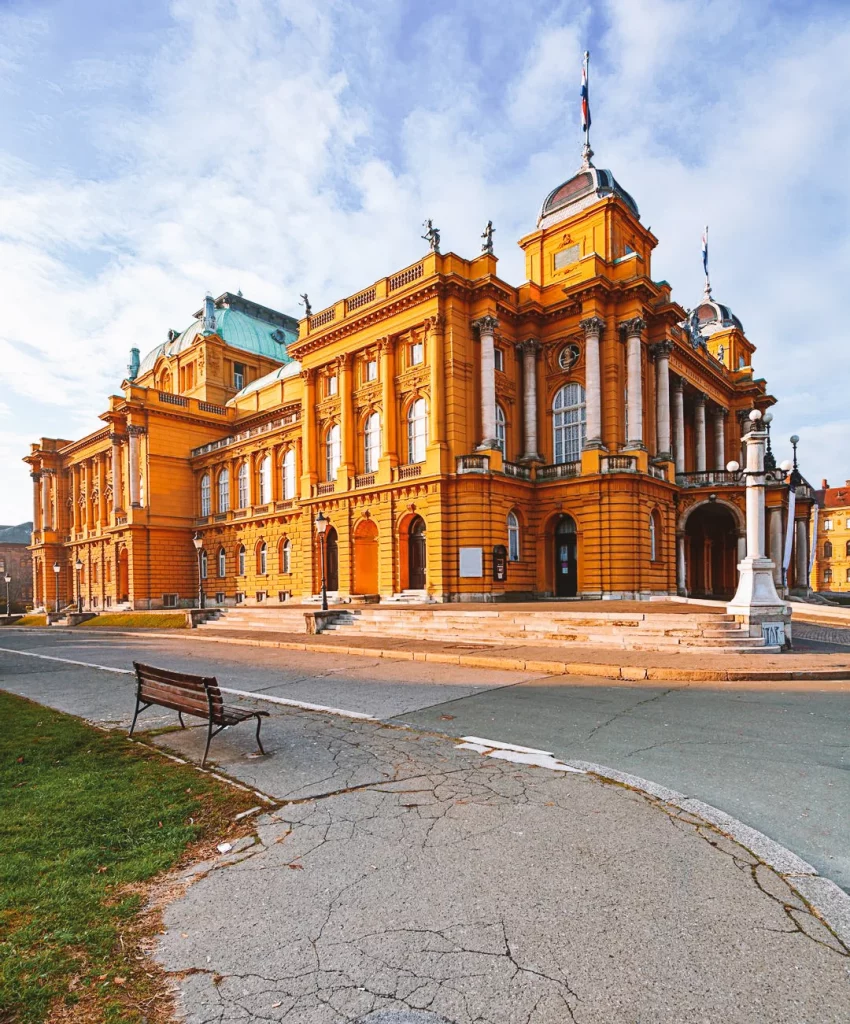 Croatian National Theatre in Zagreb