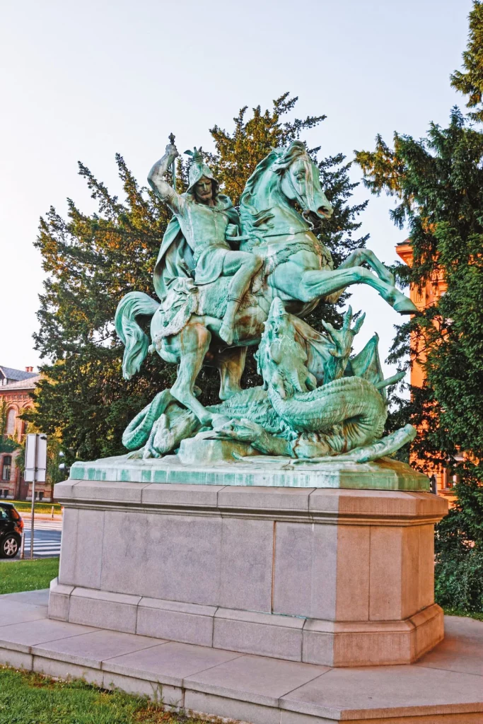 Saint George Statue