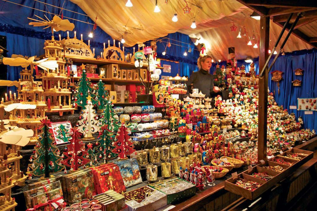 Christmas markets at Dublin Docklands