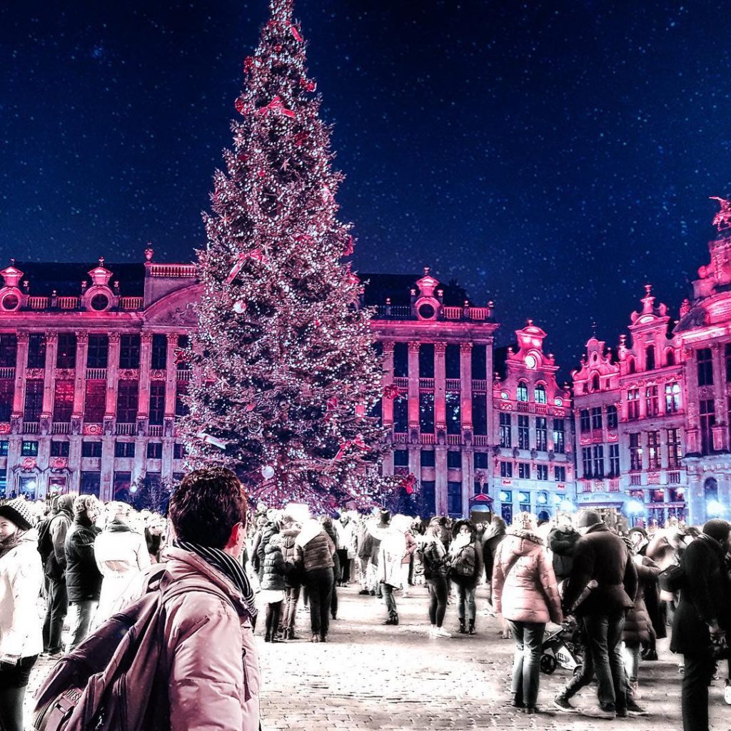 Sound and Light show in Grand Place