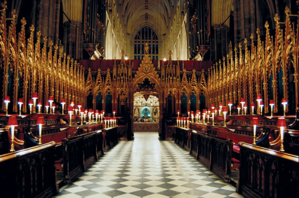 Interior of Westminster Abbey
