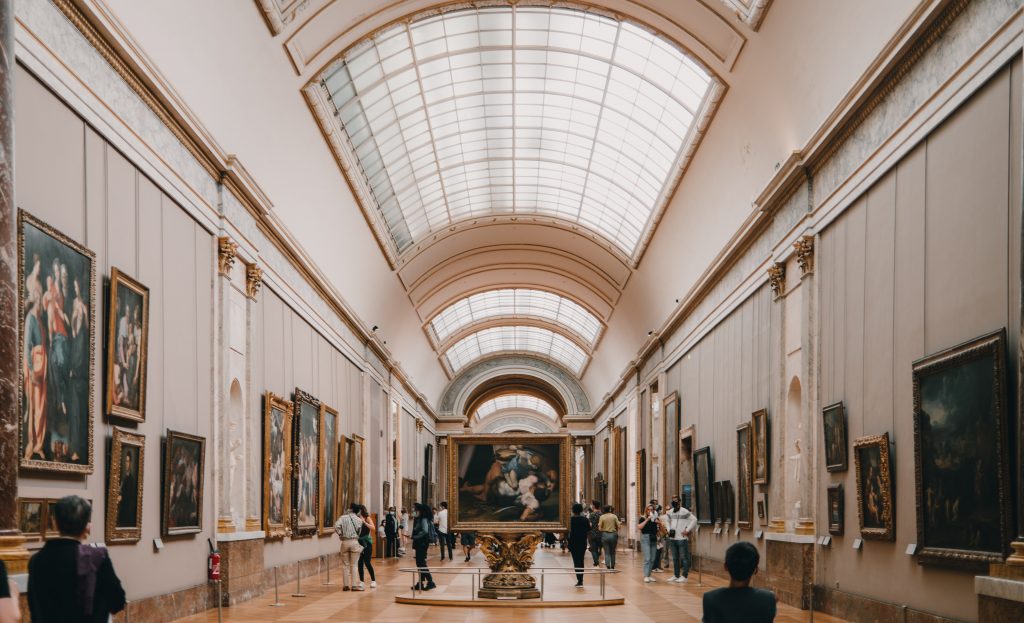 Louvre art exhibition