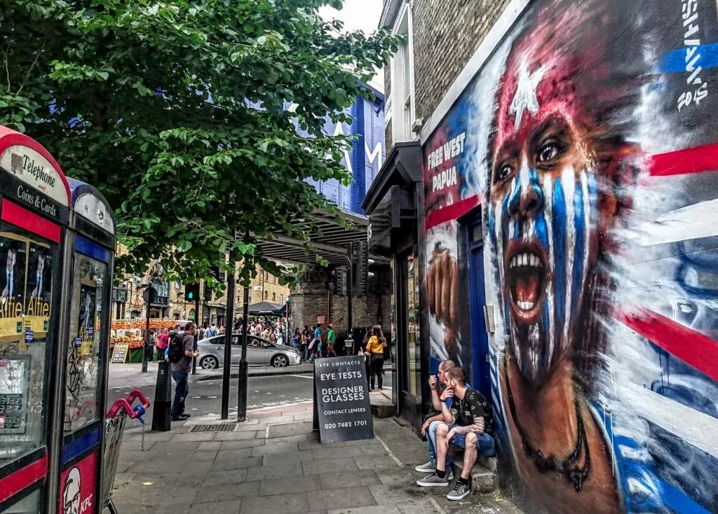 Street art in Camden