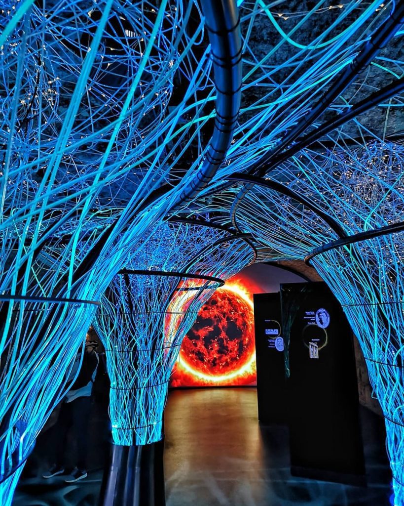 Christmas trees at the EPIC Museum