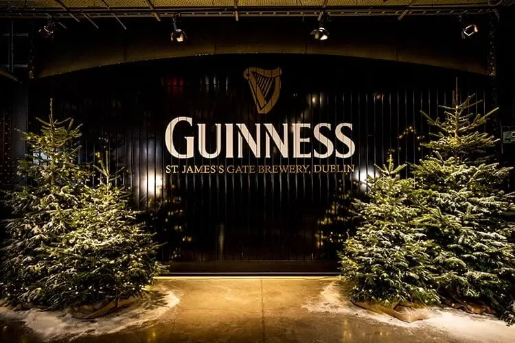 Guinness Storehouse Winter Village