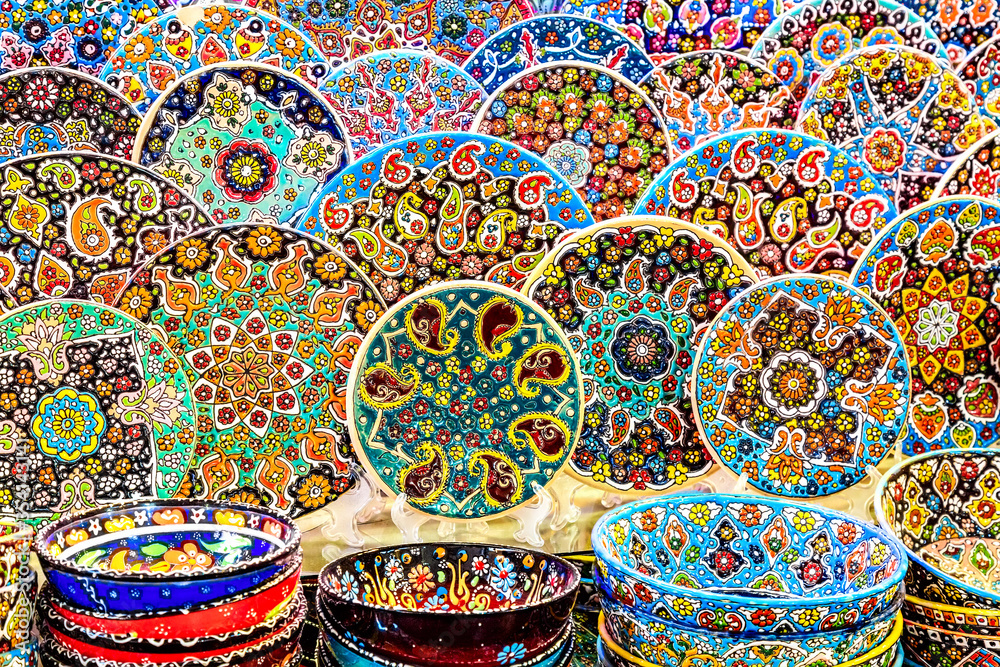 Ceramic Plates - Souvenirs from Antalya
