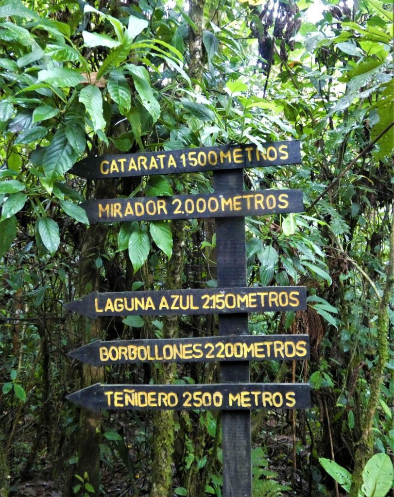 Tenorio Volcano National Park Entrance