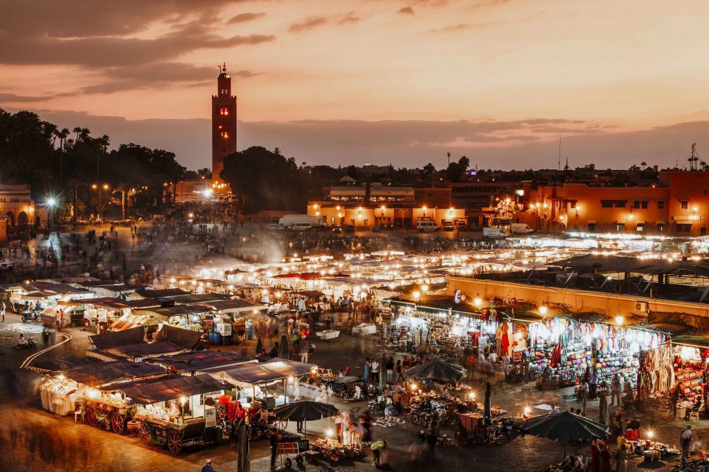 3 Days in Marrakech: The Ultimate Itinerary Jemaa el-Fnaa 
