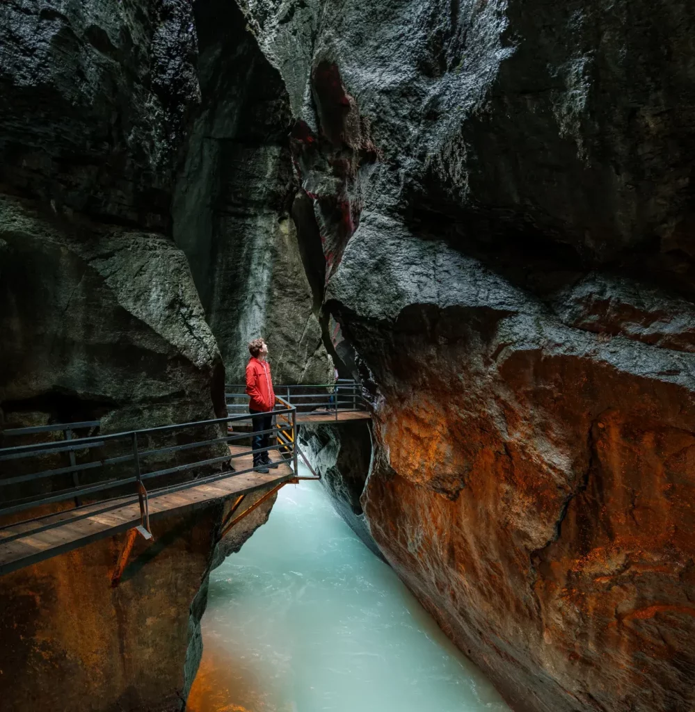 Visit the Aare Gorge - 20 Best Attractions in Switzerland