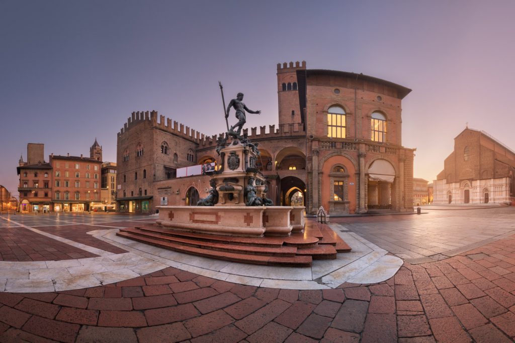 Piazza Maggiore and Piazza del Nettuno