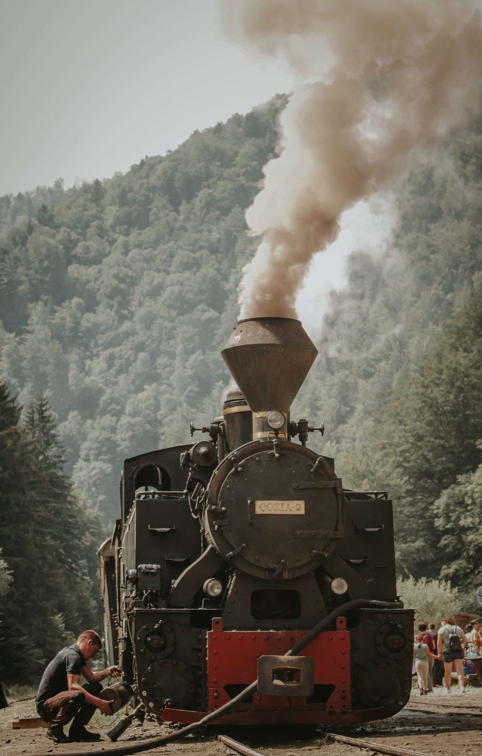 Mocănița steam train