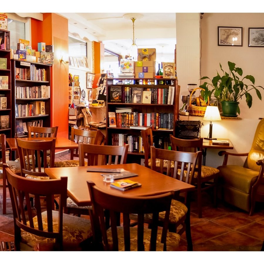 FOX Book Café in Sofia, Bulgaria