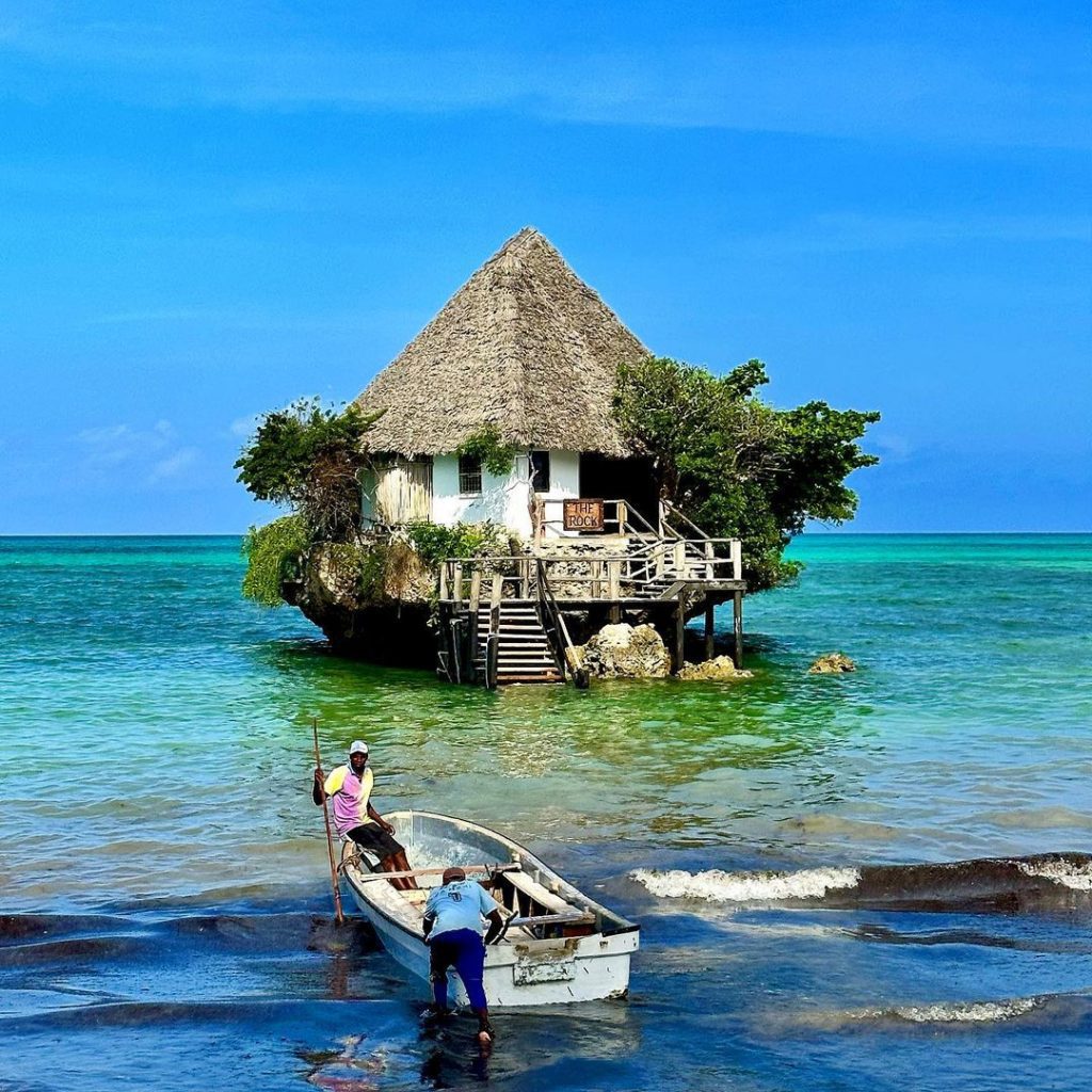 The Rock Zanzibar restaurant