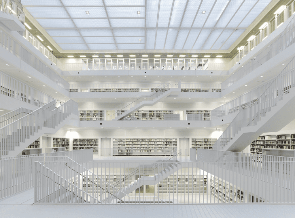  Public Library Stuttgart in Stuttgart, Germany