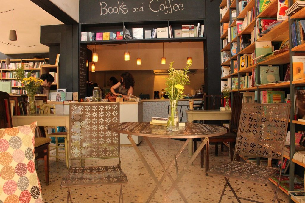 Little Tree Books and Coffee in Athens, Greece