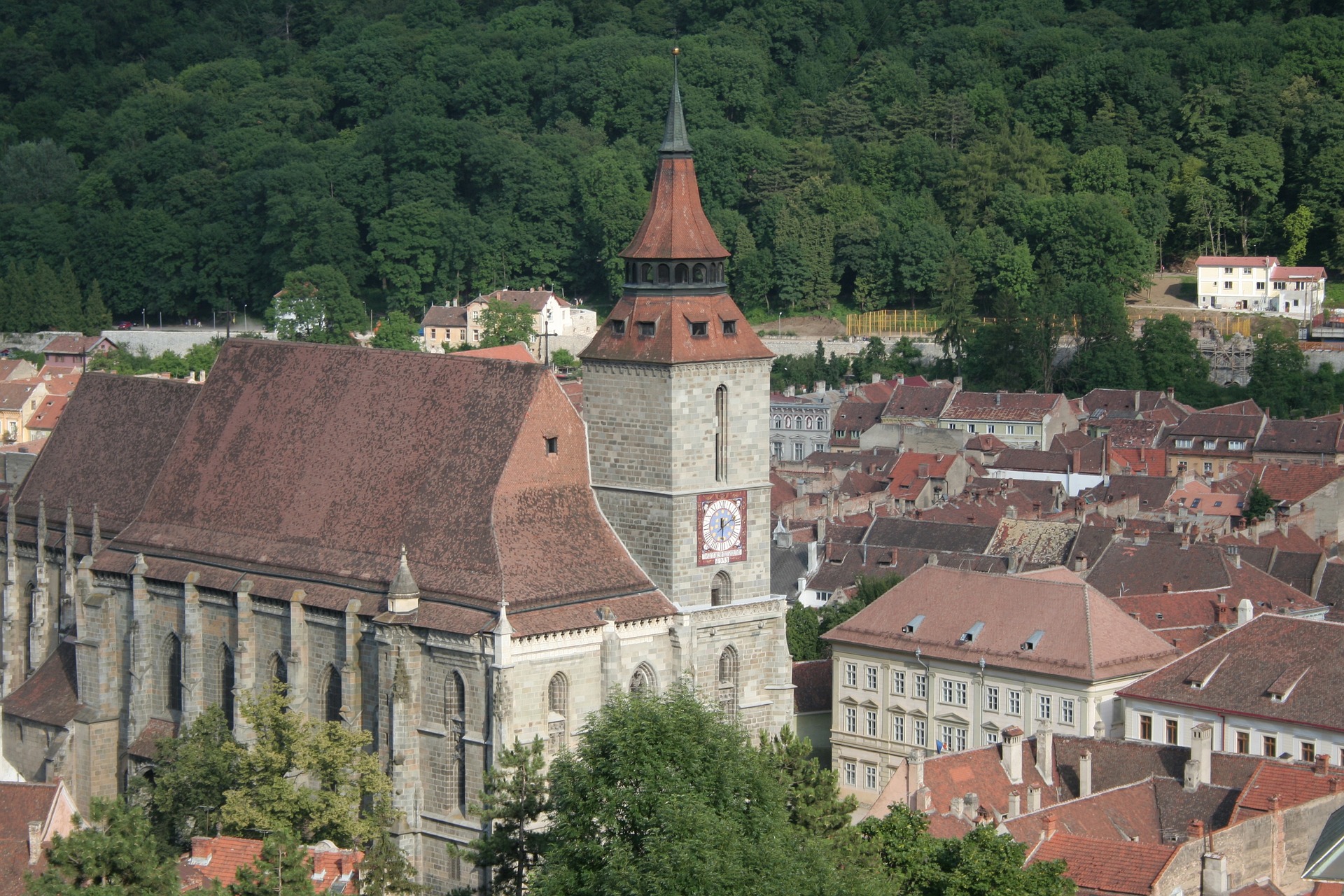 Picture of the Black Church in Brasov