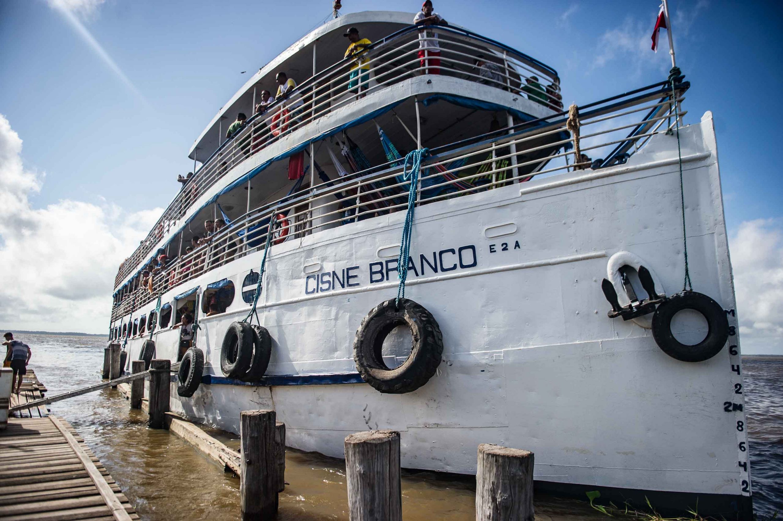 Amazon public riverboat from Belém to Manaus