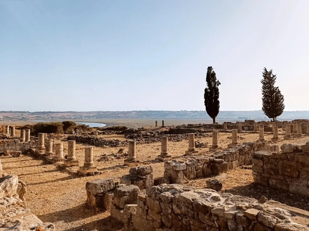 The archaeological site of Lixus near the city of Larache