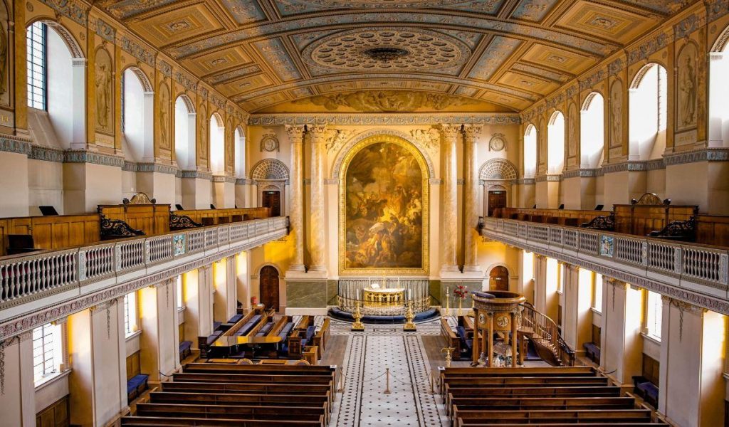 Chapel of St Peter & Paul in the Old Naval College