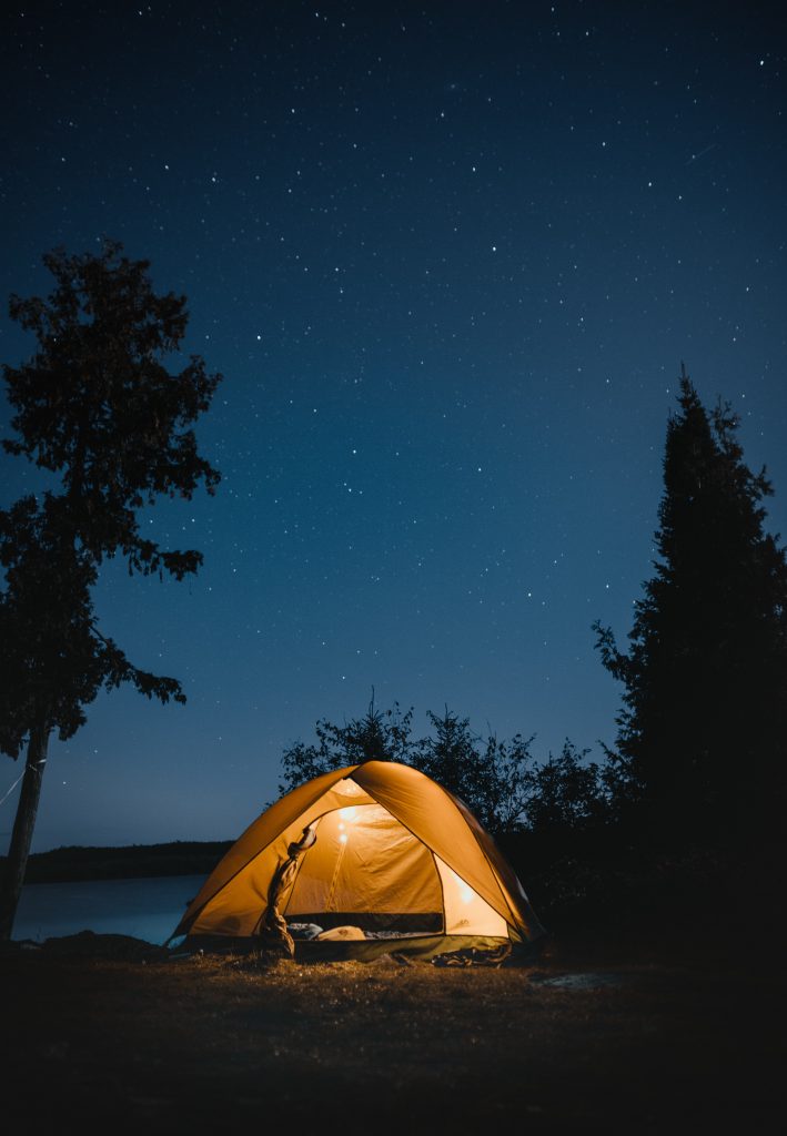 Camping can be a great adventure
