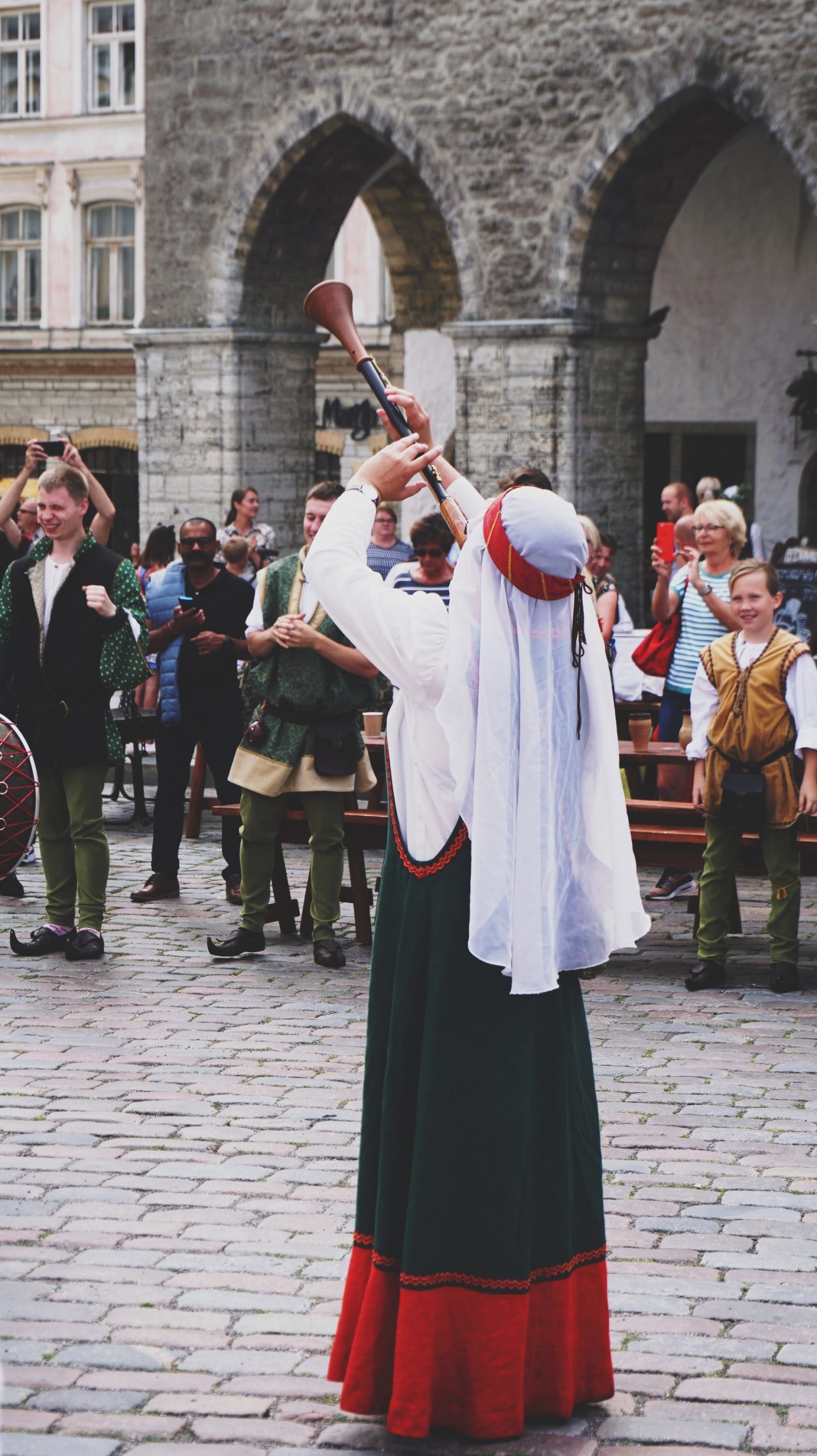 Medieval Announcement - Old Town of Tallinn, Estonia