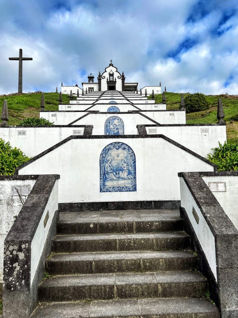 Steps of the Our Lady of Peace Chapel