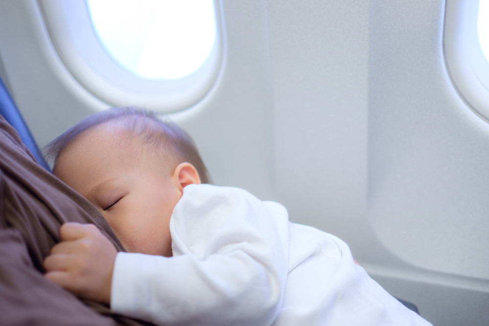 Comfortable clothes - Air Travel With an Infant