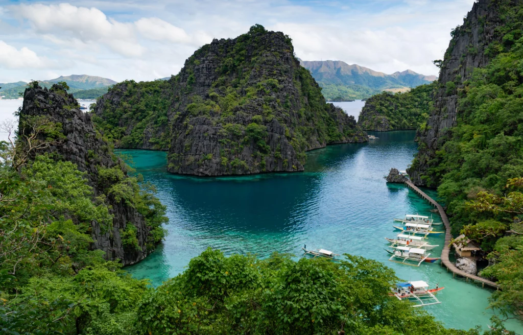 Coron Bay in the Philippines