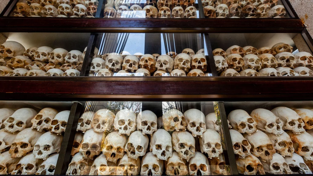 Killing Fields and Tuol Sleng Genocide Museum