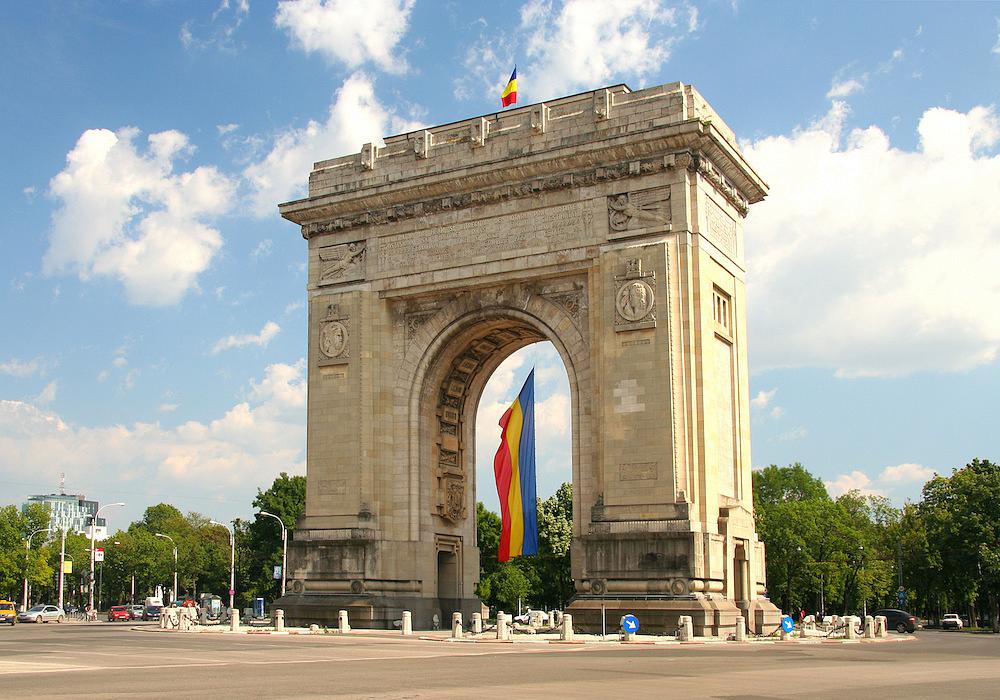 Arc de Triomphe in Romania