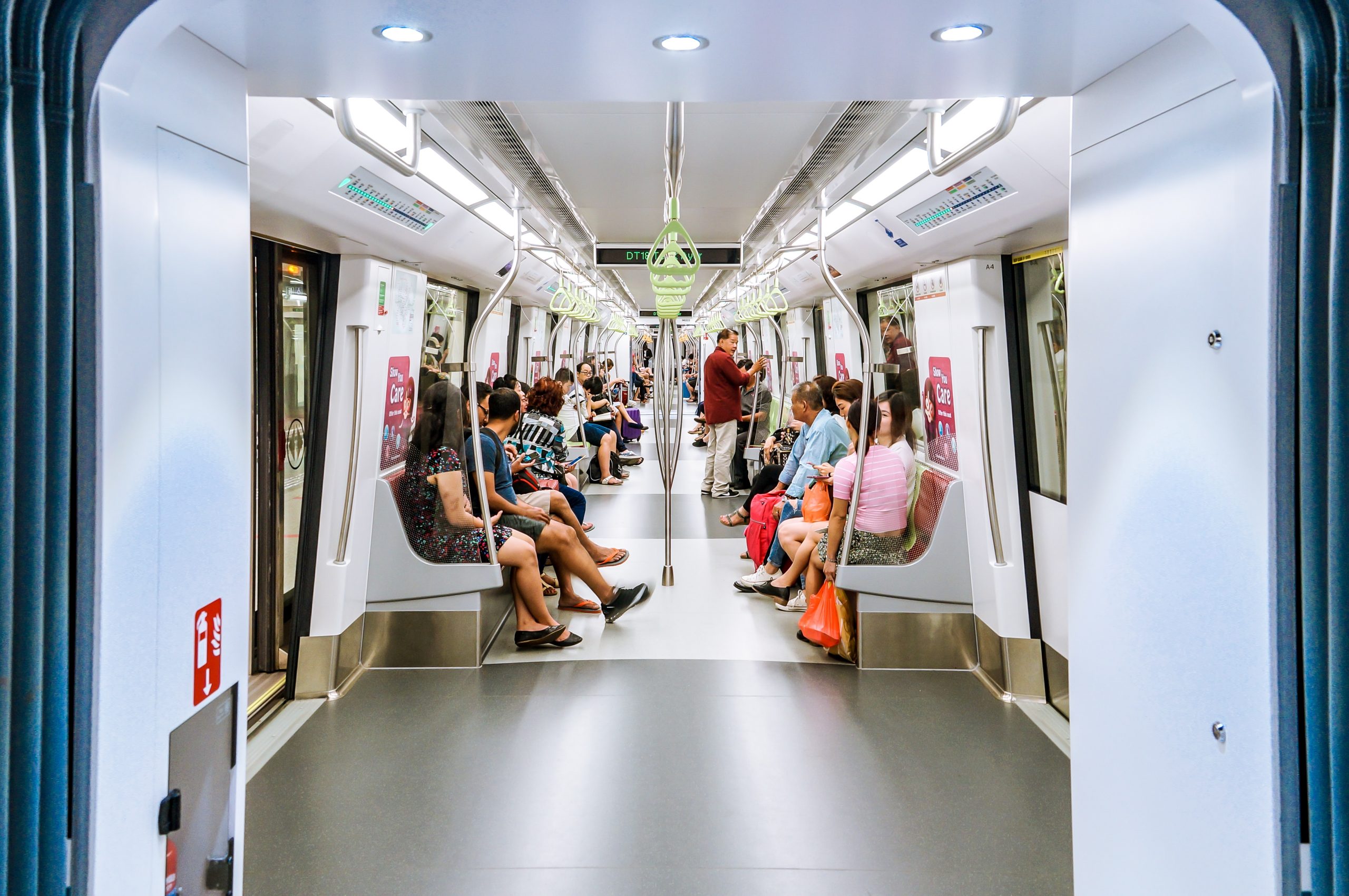 Passengers on the Singapore MRT - 10 Reasons To Visit Singapore in 2023