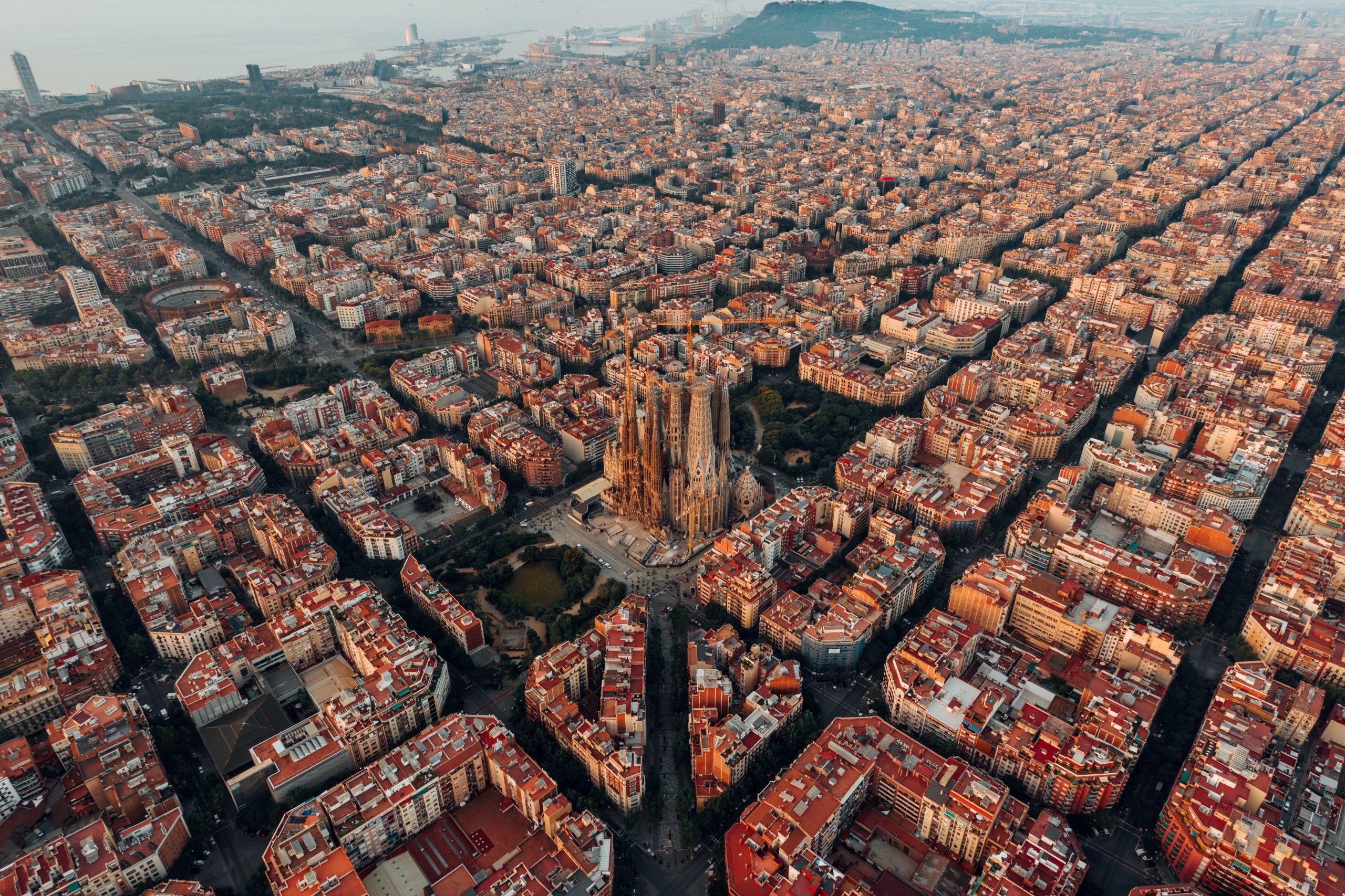 Barcelona - view from above - Why Visit Barcelona in 2023