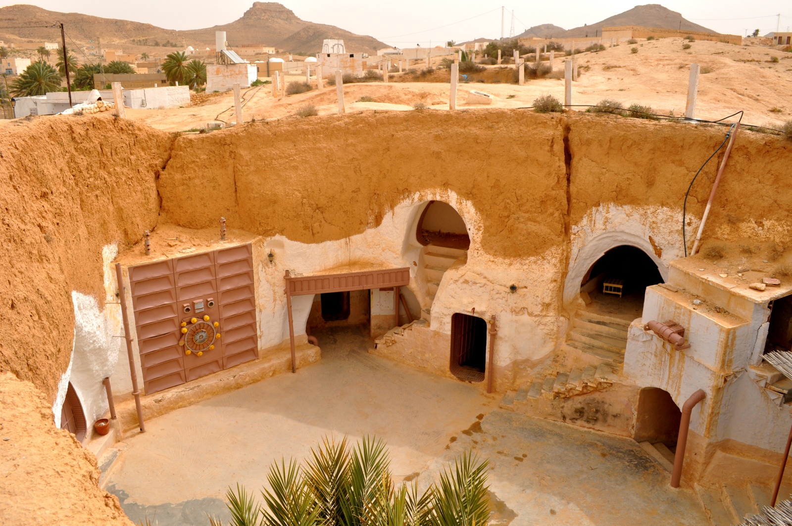 Hotel Sidi Driss in Matmata, used in 1976 as a filming location for Star Wars Episode IV: A New Hope