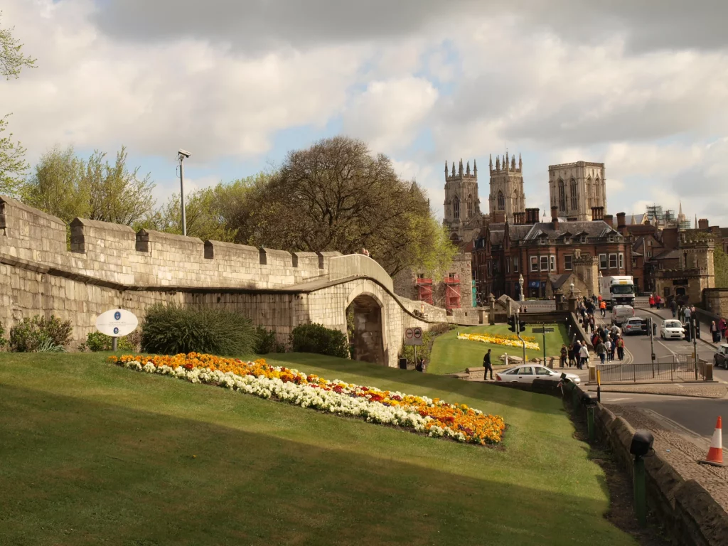 Medieval York City Walls