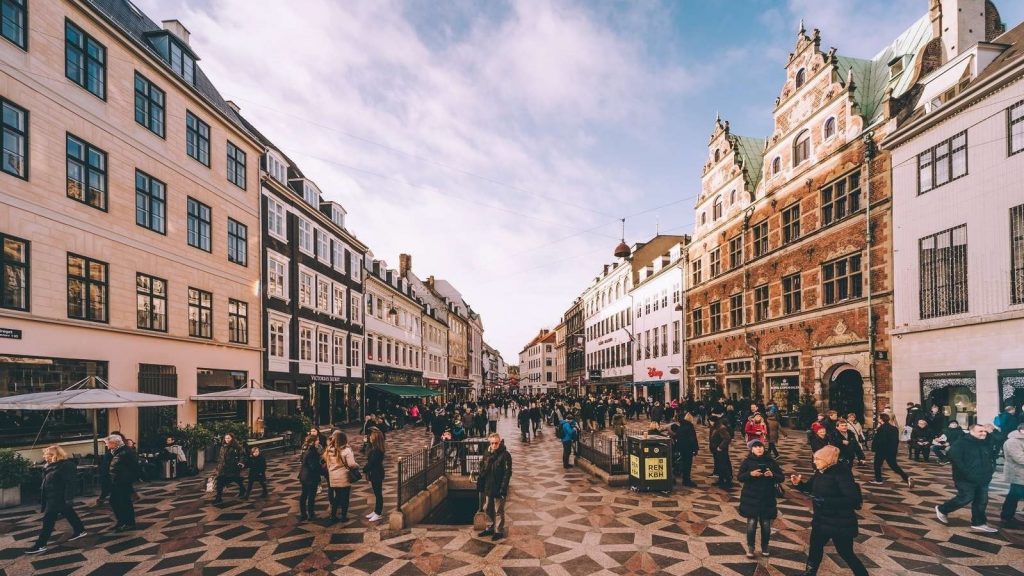 Shopping in Copenhagen, Denmark