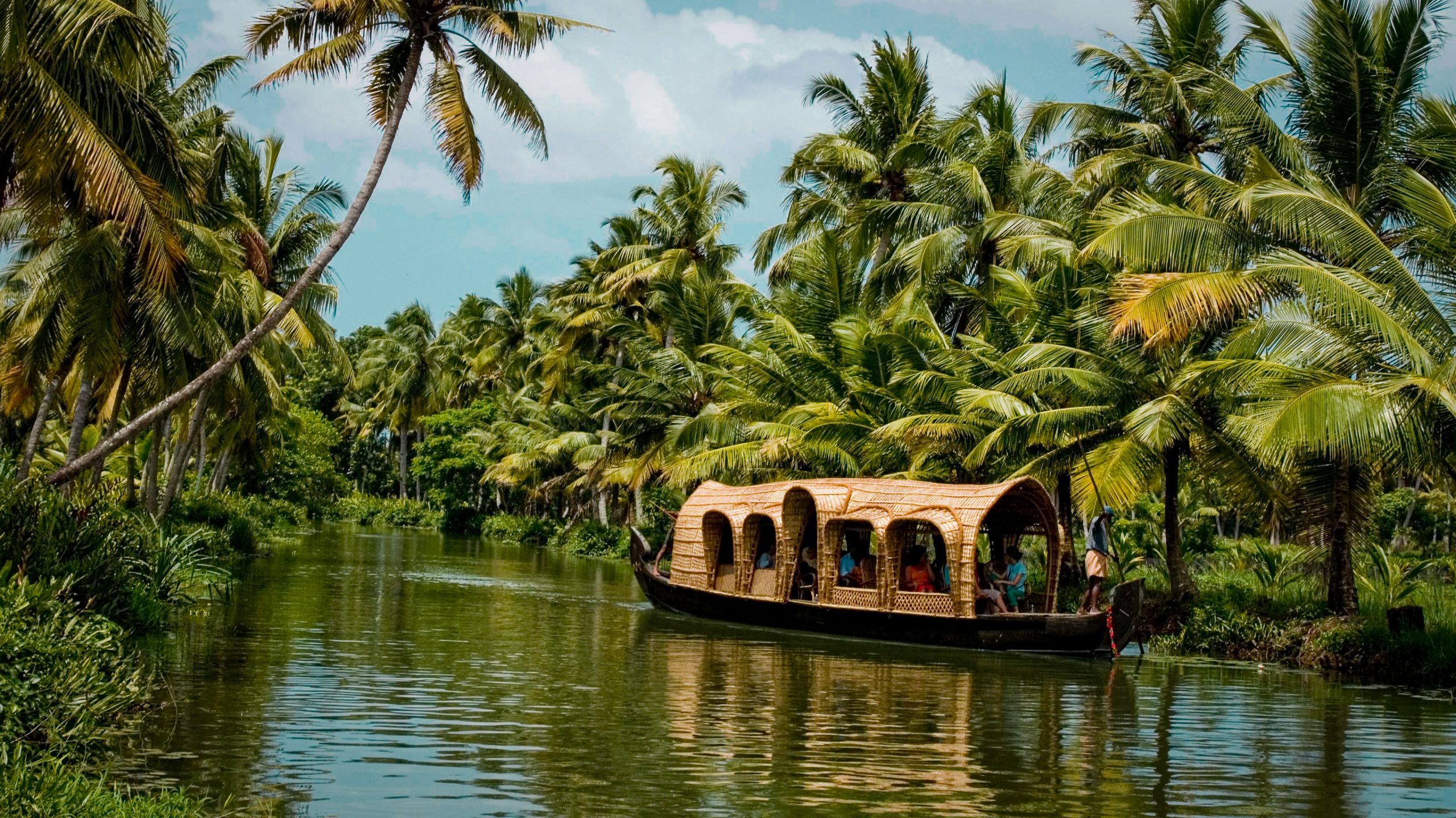 Kerala, India: "Look deep into nature, and then you will understand everything better."