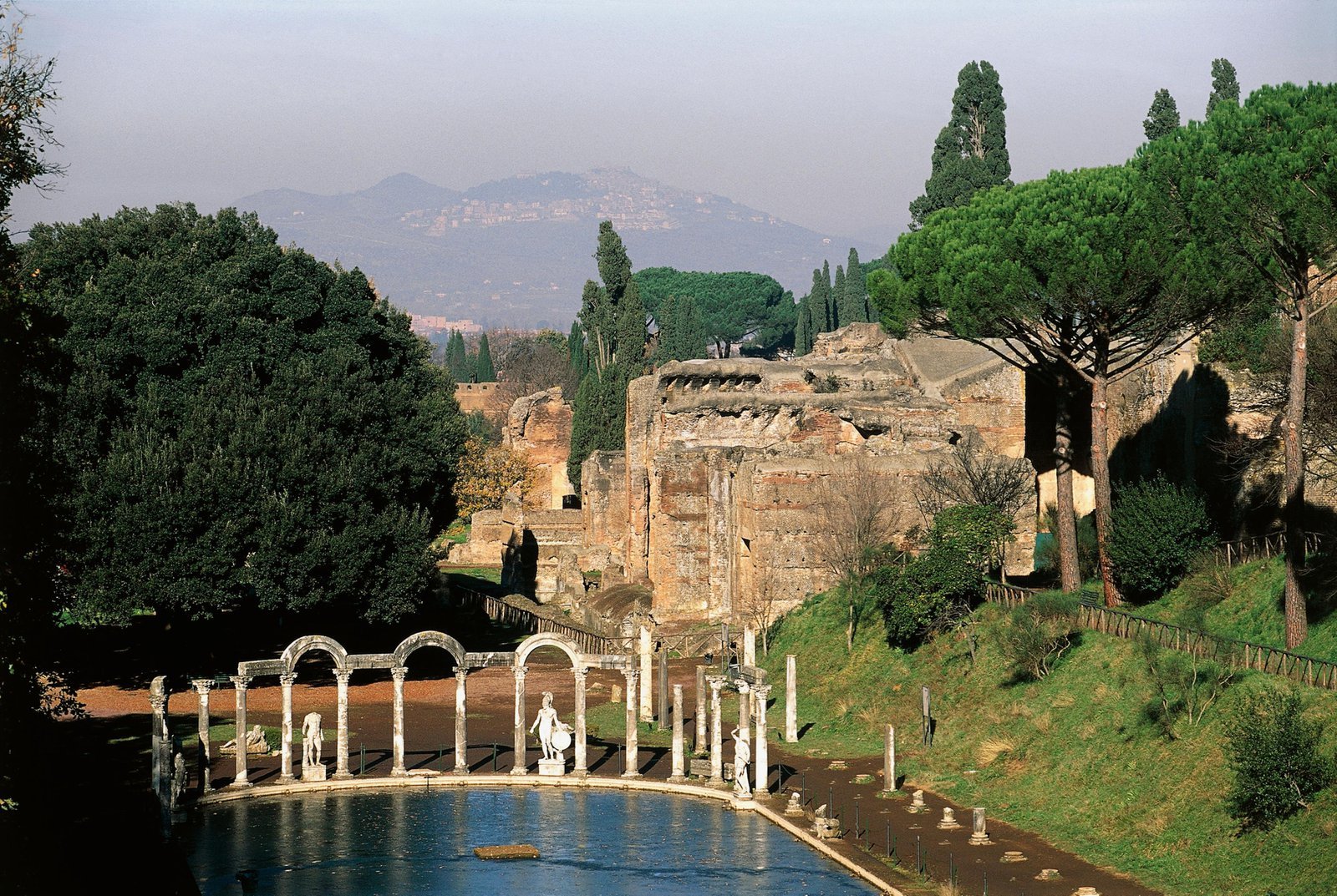 Hadrian’s Villa in Tivoli, Italy