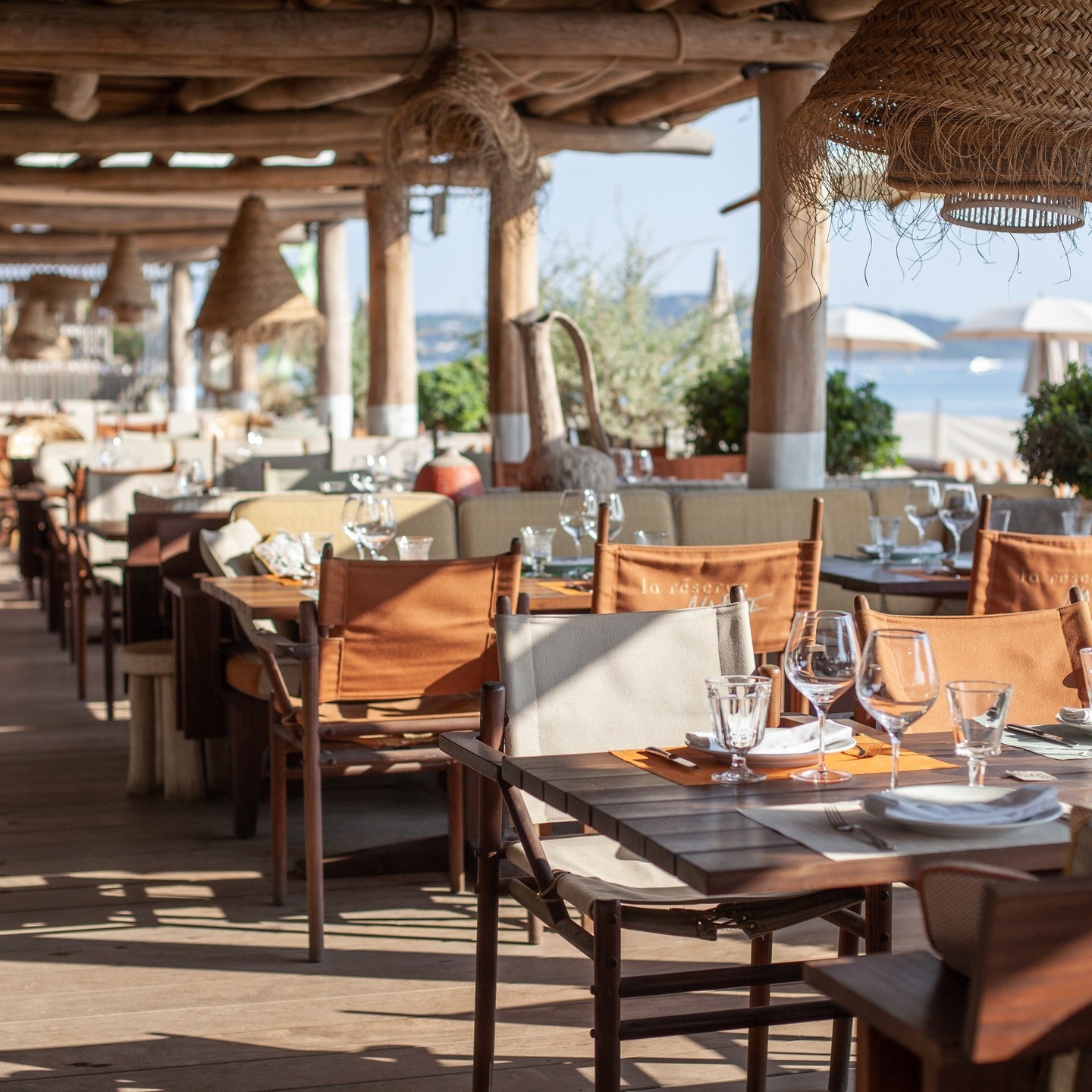 Another sunny day at La Réserve à la Plage - Best Beach Restaurants in Europe