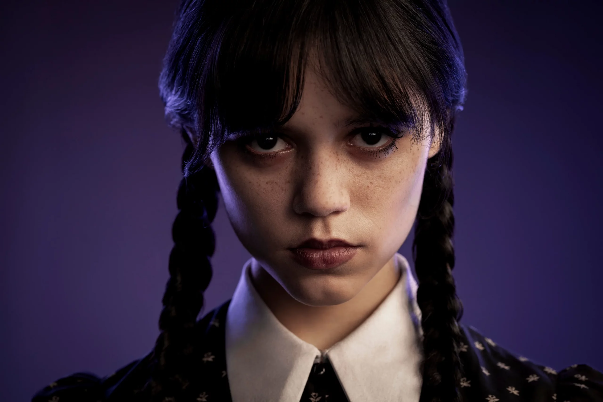 Jenna Ortega as Wednesday Addams - Series and Movies Filmed in Romania