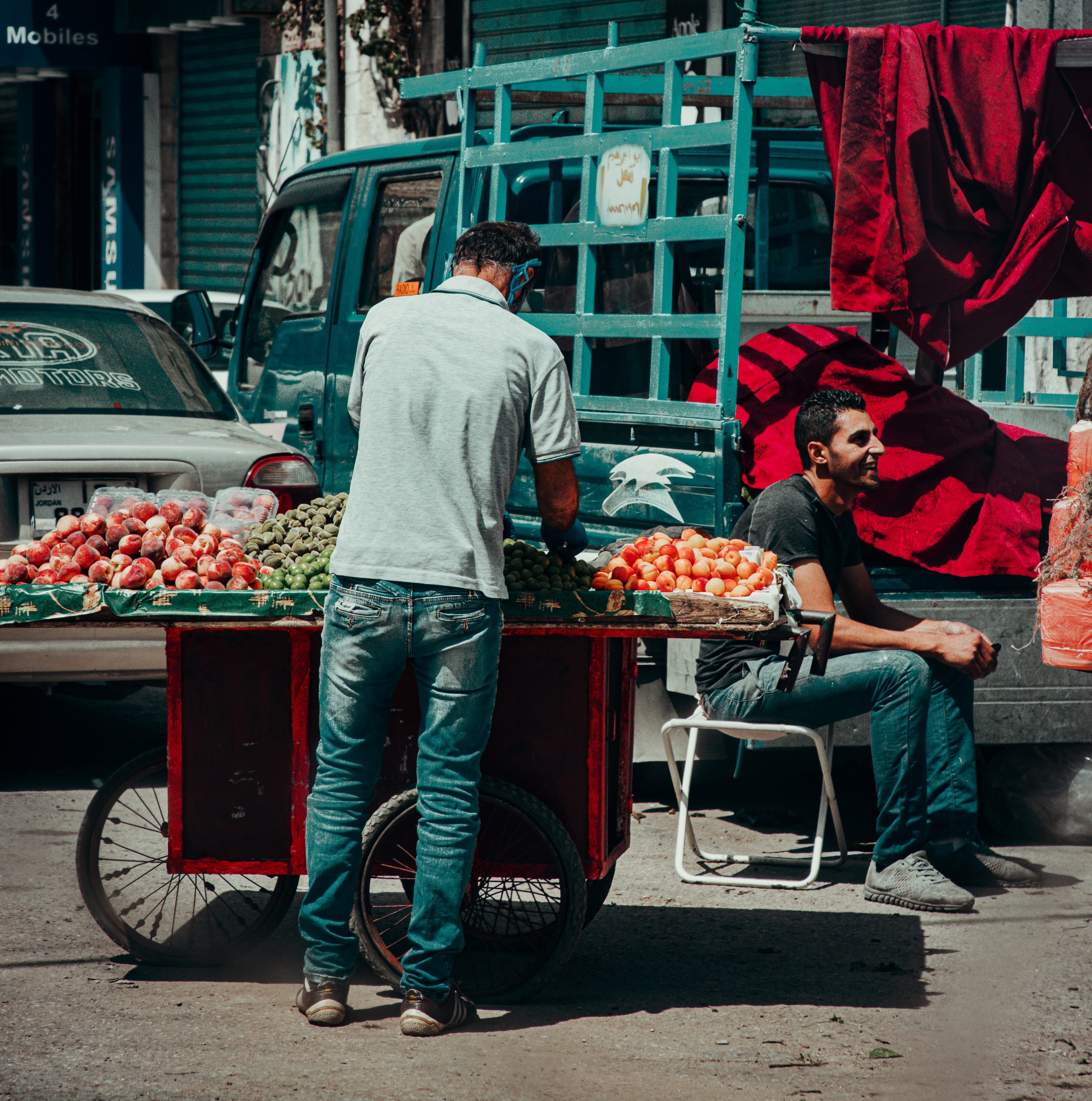 Amman street market