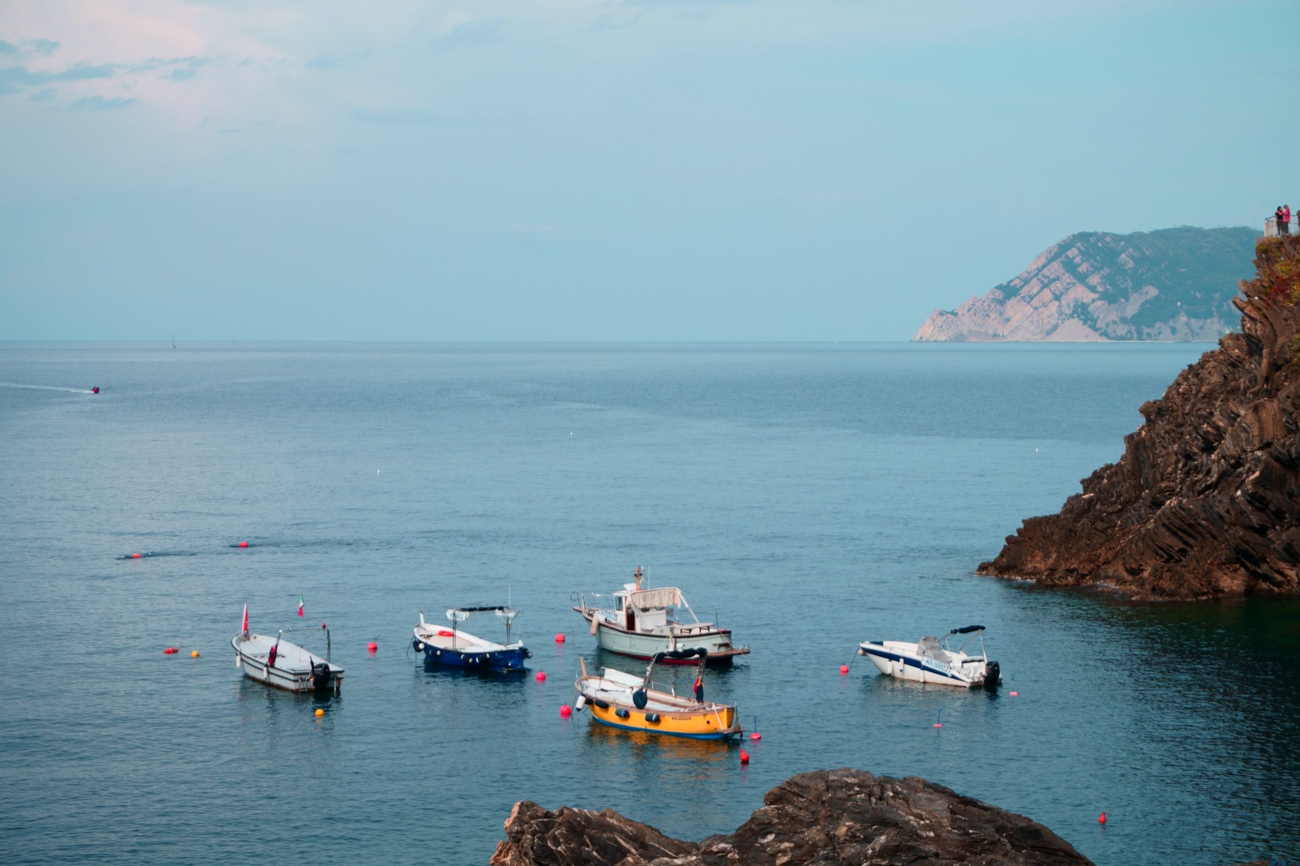 Cinque Terre by boat