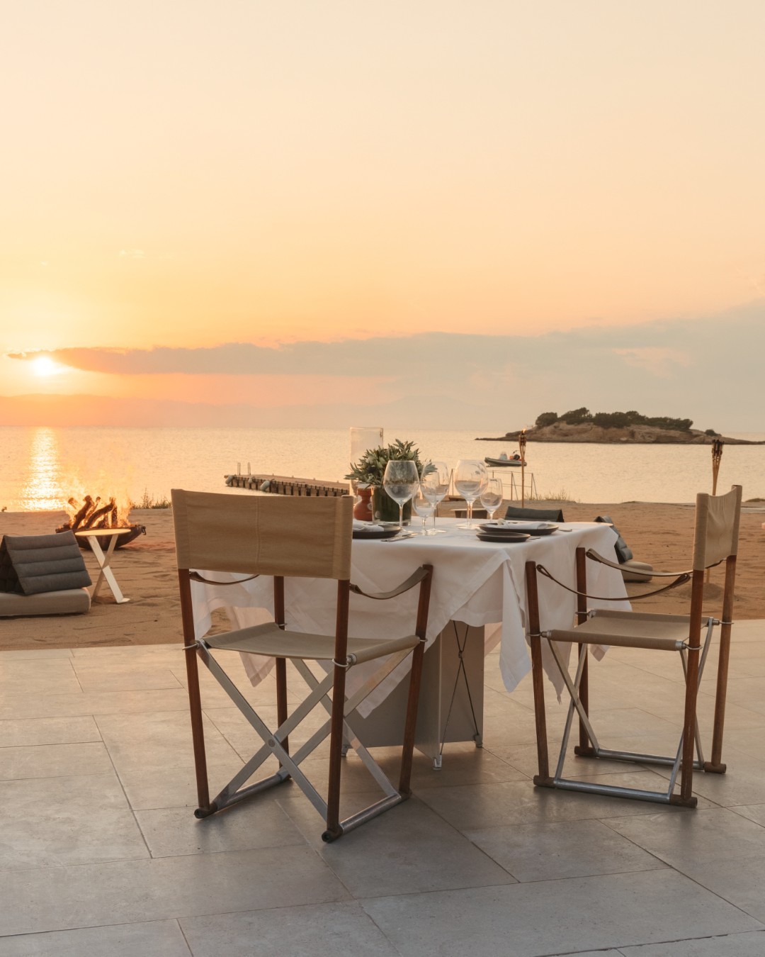 Greek delicacies, typically served with a glass of ouzo at sunset - Europe's 20 Best Outdoor Restaurants