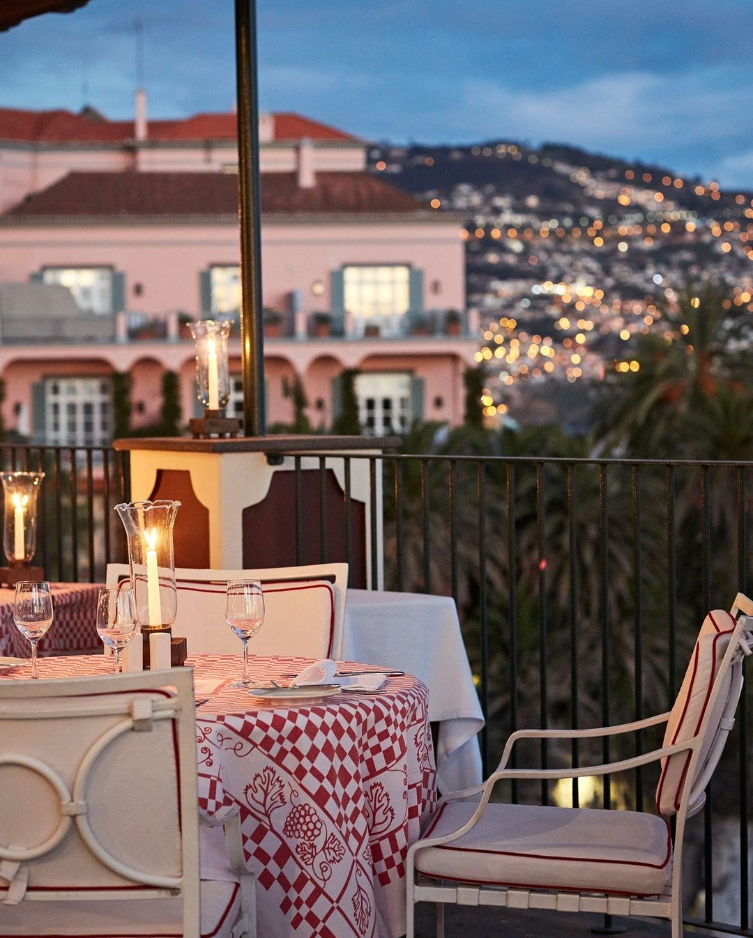 Overlooking the jagged coastline of Funchal Harbour, Reid's Palace is home to Ristorante Villa Cipriani, a slice of Italy brought to Madeira
