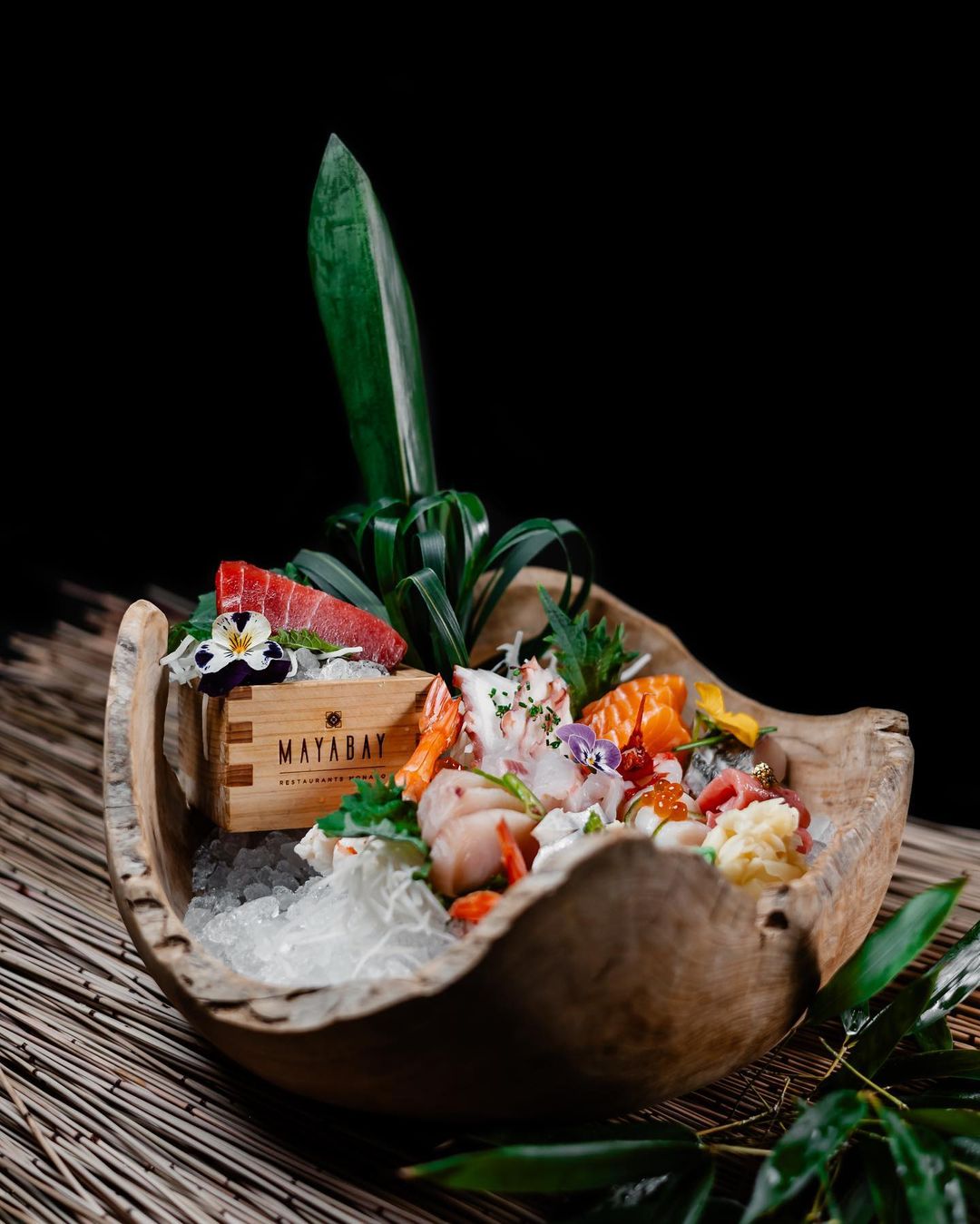 The perfect Sushi Platterat Maya Bay