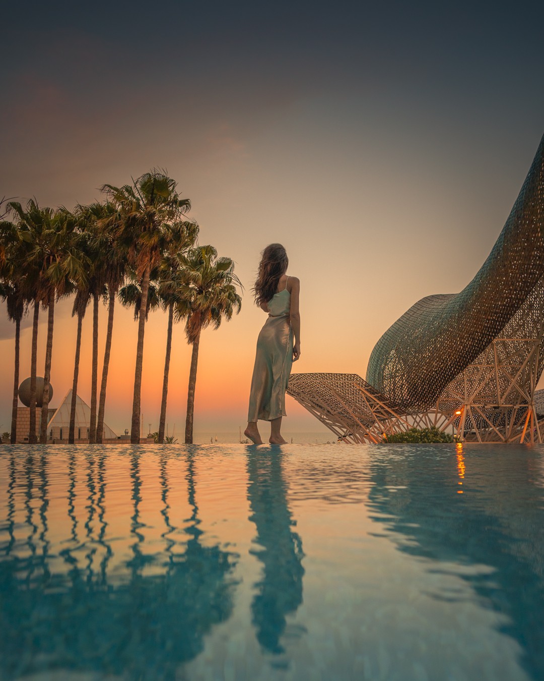 Endless sunsets to enjoy from The Infinity Pool