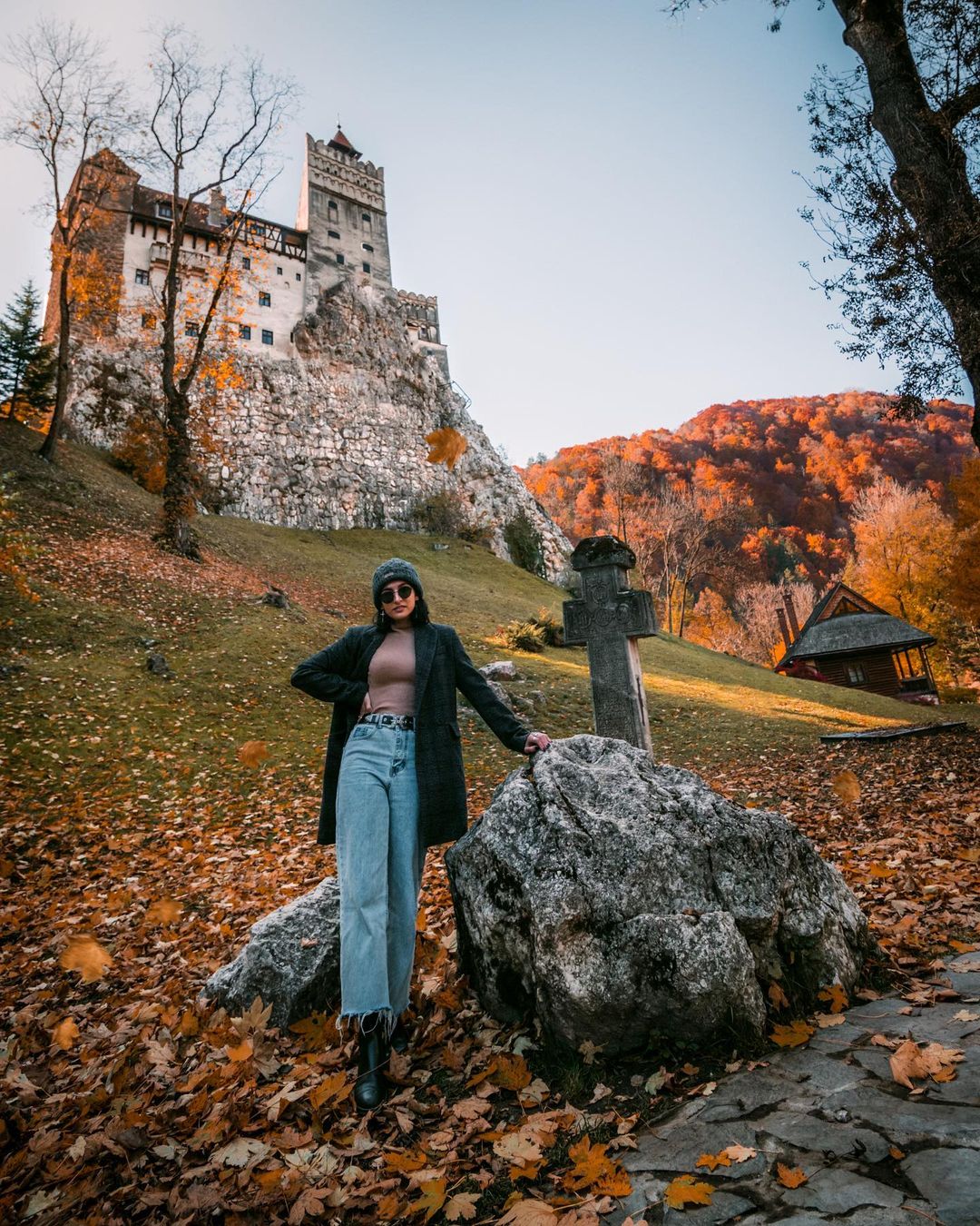 Bran Castle - Romania in autumn