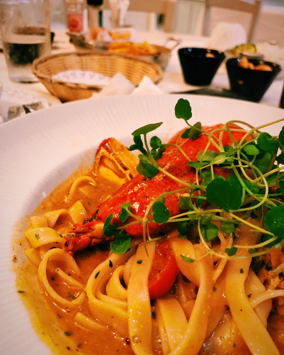 Creamy Lobster Pasta - Al Fresco Dining Spots in Malta 